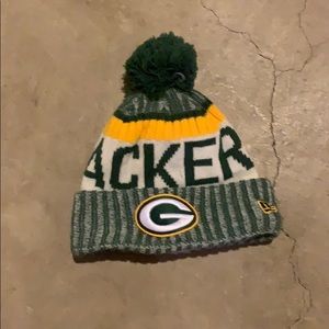 Green Bay packers beanie! One size fits all